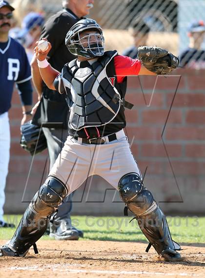 Thumbnail 1 in Redlands vs. Valley View (Redlands Baseball Invitational) photogallery.