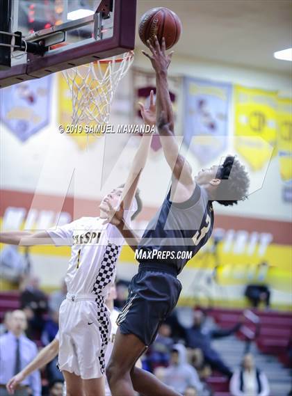 Thumbnail 3 in Crespi vs. St. Francis (Mission League Tournament) photogallery.