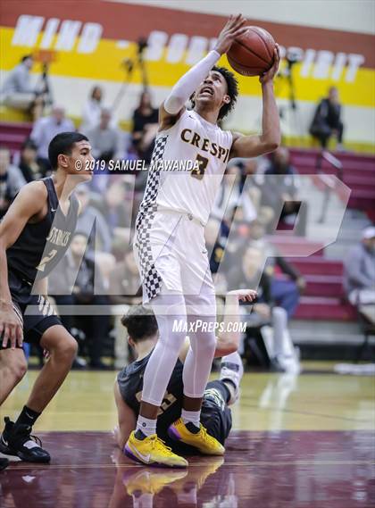 Thumbnail 3 in Crespi vs. St. Francis (Mission League Tournament) photogallery.