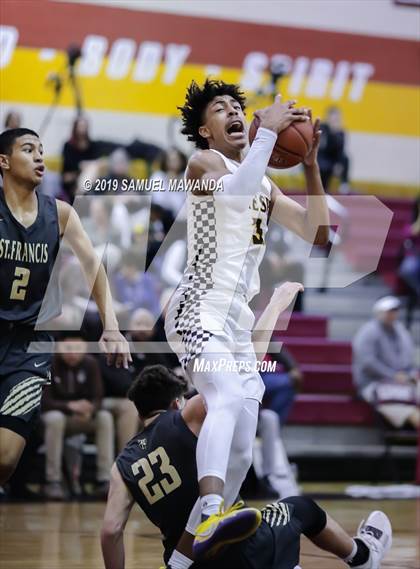 Thumbnail 1 in Crespi vs. St. Francis (Mission League Tournament) photogallery.