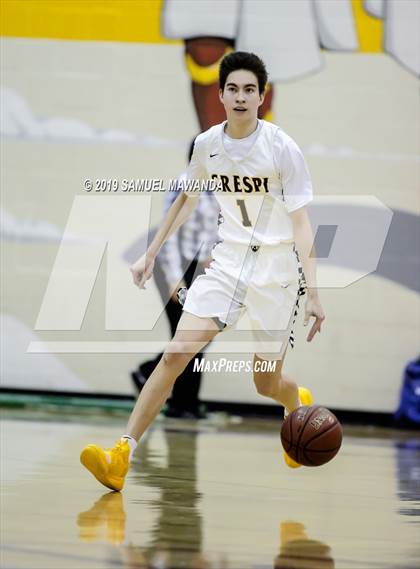 Thumbnail 3 in Crespi vs. St. Francis (Mission League Tournament) photogallery.