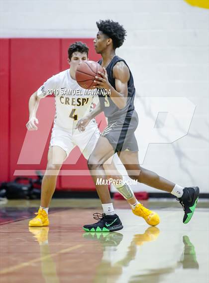Thumbnail 2 in Crespi vs. St. Francis (Mission League Tournament) photogallery.