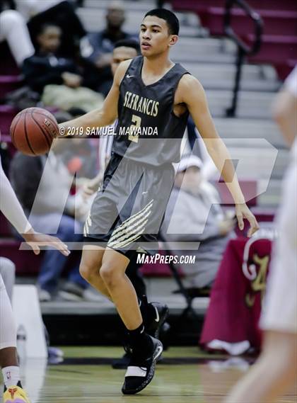 Thumbnail 1 in Crespi vs. St. Francis (Mission League Tournament) photogallery.