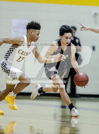 Thumbnail 1 in Crespi vs. St. Francis (Mission League Tournament) photogallery.