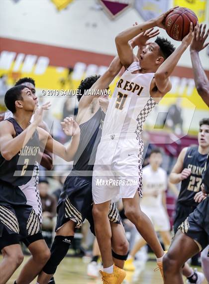 Thumbnail 1 in Crespi vs. St. Francis (Mission League Tournament) photogallery.