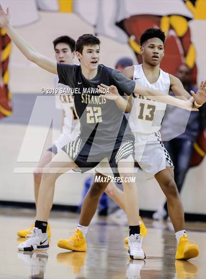 Thumbnail 1 in Crespi vs. St. Francis (Mission League Tournament) photogallery.