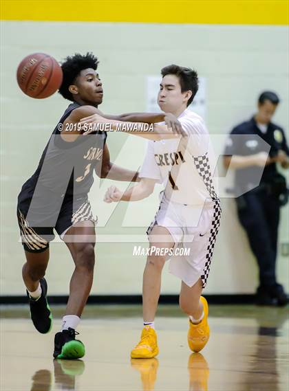 Thumbnail 3 in Crespi vs. St. Francis (Mission League Tournament) photogallery.