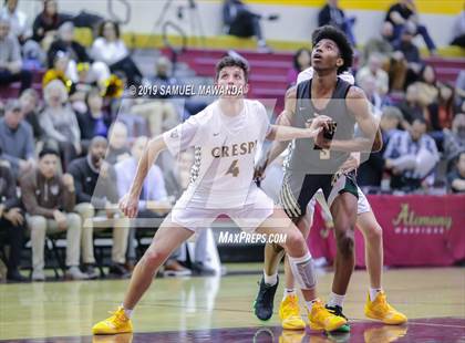 Thumbnail 2 in Crespi vs. St. Francis (Mission League Tournament) photogallery.