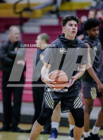 Thumbnail 2 in Crespi vs. St. Francis (Mission League Tournament) photogallery.