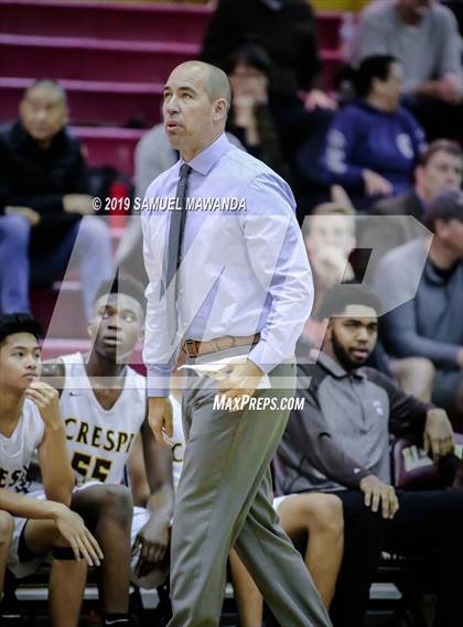 Thumbnail 3 in Crespi vs. St. Francis (Mission League Tournament) photogallery.