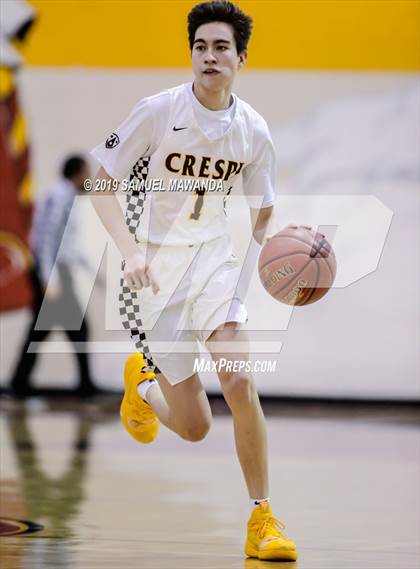 Thumbnail 2 in Crespi vs. St. Francis (Mission League Tournament) photogallery.
