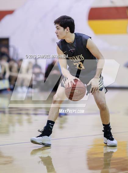 Thumbnail 1 in Crespi vs. St. Francis (Mission League Tournament) photogallery.