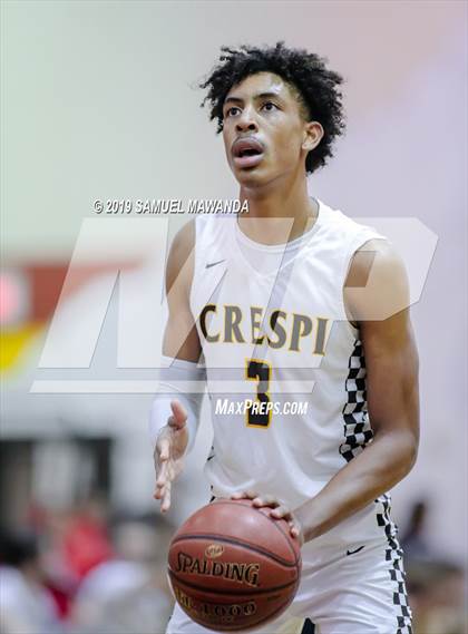 Thumbnail 1 in Crespi vs. St. Francis (Mission League Tournament) photogallery.