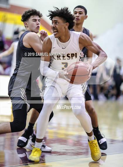 Thumbnail 1 in Crespi vs. St. Francis (Mission League Tournament) photogallery.