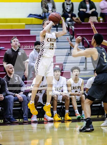 Thumbnail 3 in Crespi vs. St. Francis (Mission League Tournament) photogallery.