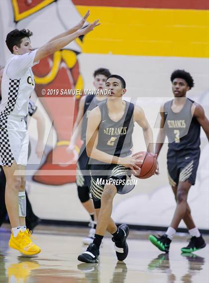 Thumbnail 2 in Crespi vs. St. Francis (Mission League Tournament) photogallery.