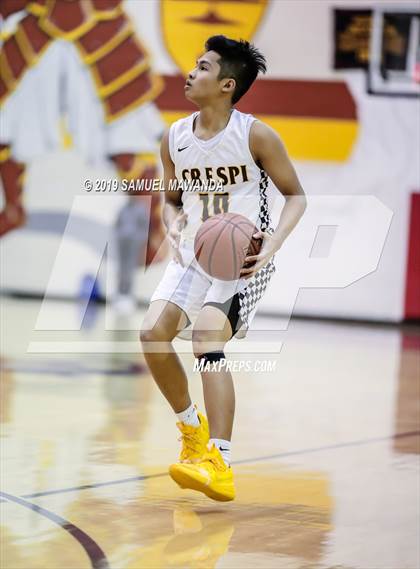 Thumbnail 2 in Crespi vs. St. Francis (Mission League Tournament) photogallery.