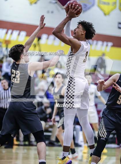 Thumbnail 2 in Crespi vs. St. Francis (Mission League Tournament) photogallery.