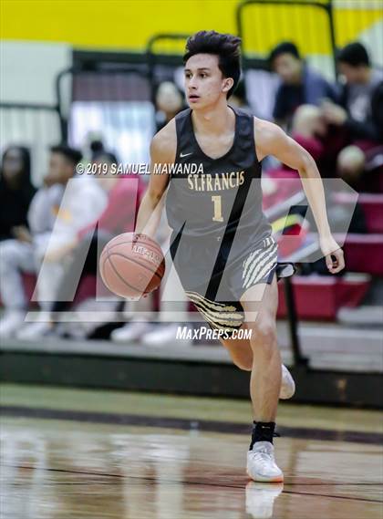 Thumbnail 2 in Crespi vs. St. Francis (Mission League Tournament) photogallery.