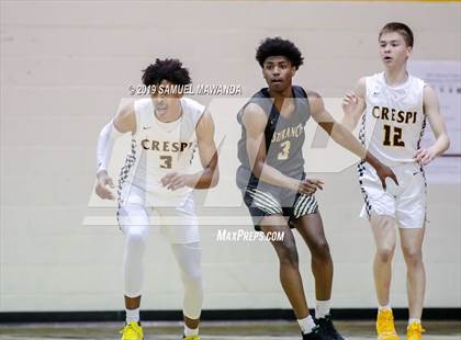 Thumbnail 1 in Crespi vs. St. Francis (Mission League Tournament) photogallery.