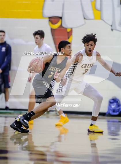 Thumbnail 2 in Crespi vs. St. Francis (Mission League Tournament) photogallery.
