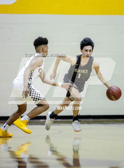 Thumbnail 2 in Crespi vs. St. Francis (Mission League Tournament) photogallery.