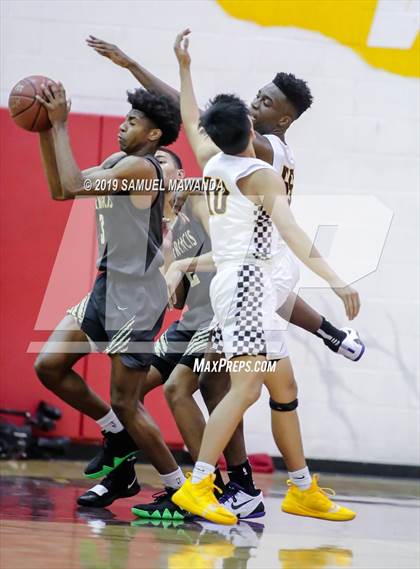 Thumbnail 2 in Crespi vs. St. Francis (Mission League Tournament) photogallery.