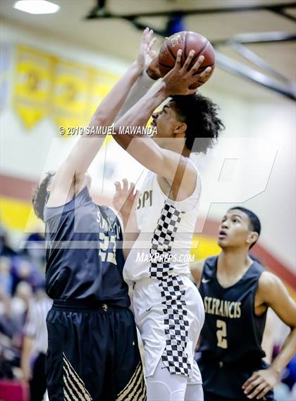 Thumbnail 1 in Crespi vs. St. Francis (Mission League Tournament) photogallery.