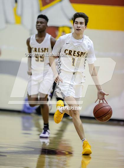 Thumbnail 1 in Crespi vs. St. Francis (Mission League Tournament) photogallery.