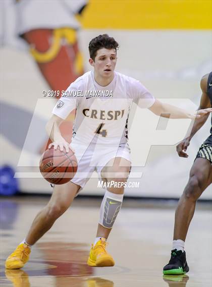 Thumbnail 2 in Crespi vs. St. Francis (Mission League Tournament) photogallery.