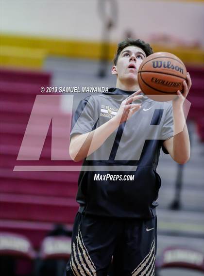 Thumbnail 1 in Crespi vs. St. Francis (Mission League Tournament) photogallery.