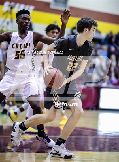 Thumbnail 2 in Crespi vs. St. Francis (Mission League Tournament) photogallery.