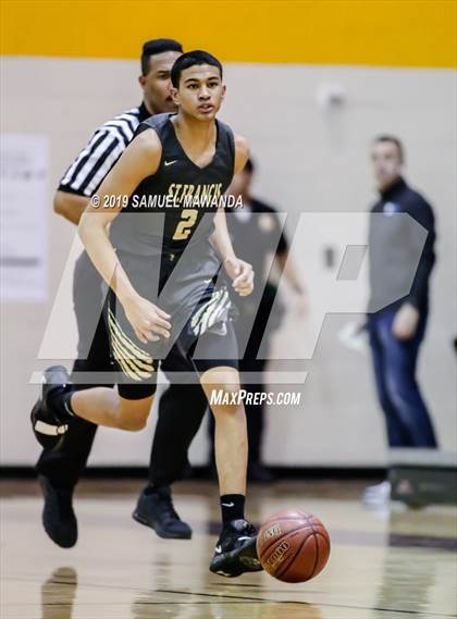 Thumbnail 1 in Crespi vs. St. Francis (Mission League Tournament) photogallery.