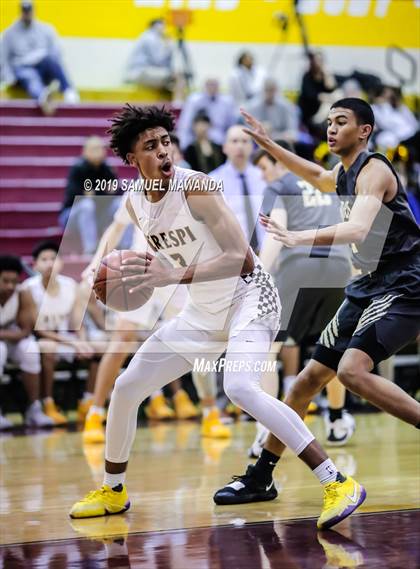 Thumbnail 1 in Crespi vs. St. Francis (Mission League Tournament) photogallery.