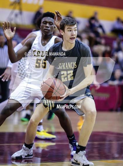 Thumbnail 1 in Crespi vs. St. Francis (Mission League Tournament) photogallery.
