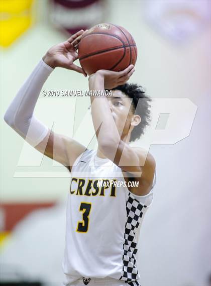 Thumbnail 2 in Crespi vs. St. Francis (Mission League Tournament) photogallery.