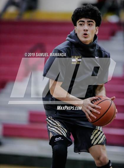 Thumbnail 1 in Crespi vs. St. Francis (Mission League Tournament) photogallery.