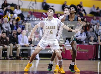 Thumbnail 1 in Crespi vs. St. Francis (Mission League Tournament) photogallery.