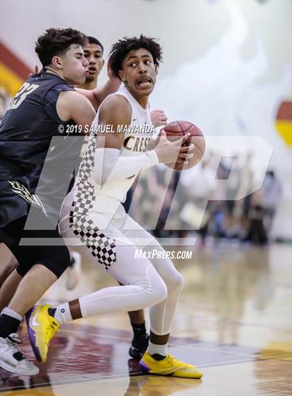 Thumbnail 2 in Crespi vs. St. Francis (Mission League Tournament) photogallery.