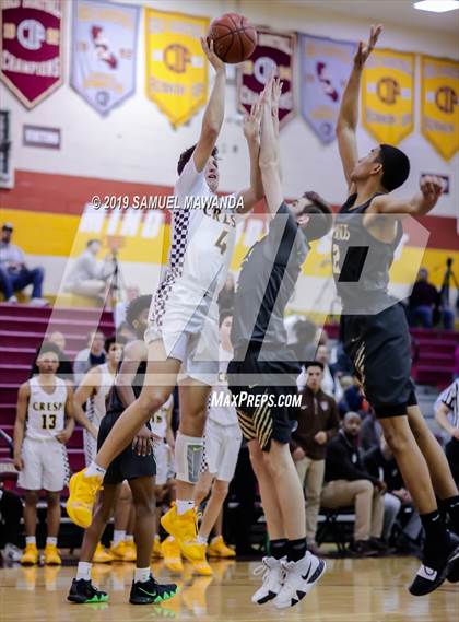 Thumbnail 1 in Crespi vs. St. Francis (Mission League Tournament) photogallery.
