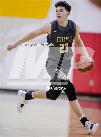 Thumbnail 1 in Crespi vs. St. Francis (Mission League Tournament) photogallery.
