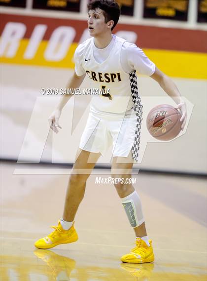 Thumbnail 3 in Crespi vs. St. Francis (Mission League Tournament) photogallery.