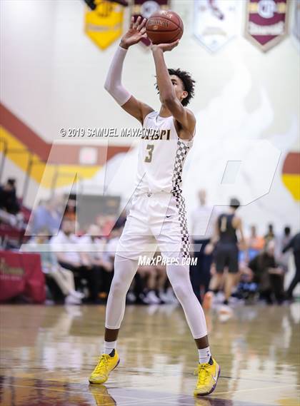 Thumbnail 2 in Crespi vs. St. Francis (Mission League Tournament) photogallery.