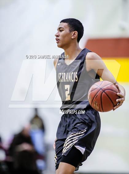 Thumbnail 2 in Crespi vs. St. Francis (Mission League Tournament) photogallery.