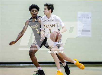 Thumbnail 1 in Crespi vs. St. Francis (Mission League Tournament) photogallery.