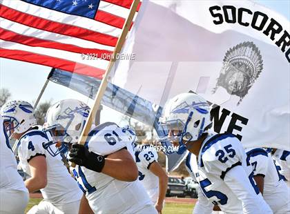 Thumbnail 3 in Socorro @ Robertson (NMAA 3A Semifinal Playoff) photogallery.