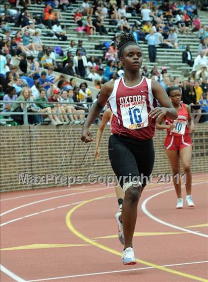 Thumbnail 1 in 117th Penn Relays (Girls 4x100m Small School Heats 12-24)  photogallery.
