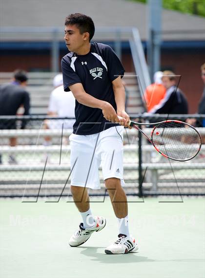 Thumbnail 1 in NYSPHSAA Tennis Championships (Day 1) photogallery.