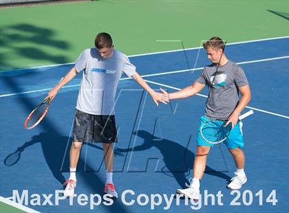 Thumbnail 2 in NYSPHSAA Tennis Championships (Day 1) photogallery.