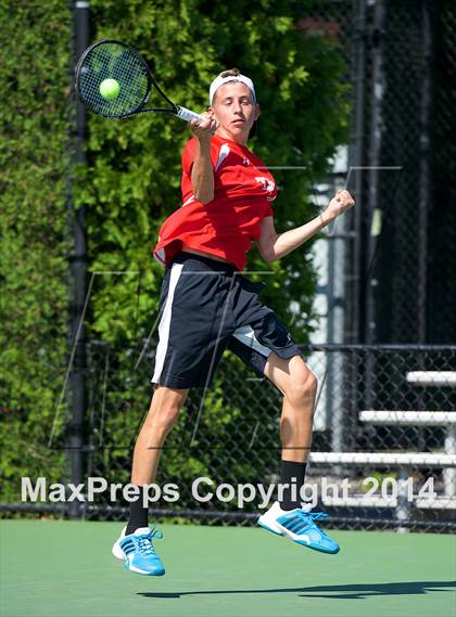 Thumbnail 2 in NYSPHSAA Tennis Championships (Day 1) photogallery.